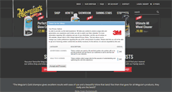 Desktop Screenshot of meguiars.co.uk